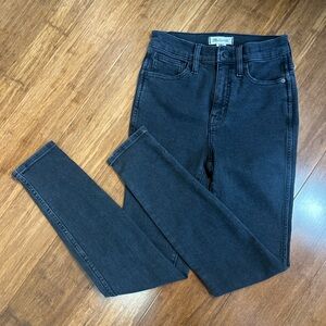 Madewell Charcoal Denim Jeans